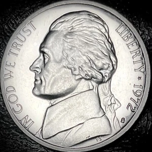 Jefferson Nickel 1972 S Proof - 5C - Imagen 1 de 4