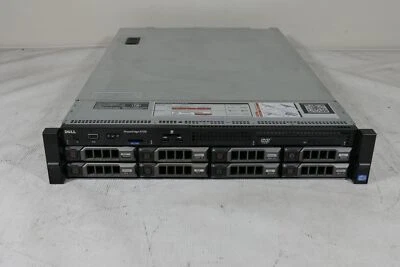 Dell Poweredge R720 8LFF 2x Xeon E5-2690 v2 3GHz 20-Cores  128gb  H710  8x Trays - Image 1 of 3
