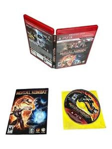 Sony PlayStation 3 PS3 CIB COMPLETE TESTED Mortal Kombat Komplete Edition GH - Picture 1 of 3