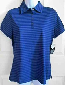 Callaway Damen Golf Kragen Shirt dunkel und hell weinrot gestreift Größe M neu mit Etikett $ 75 - Bild 1 von 1