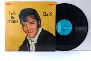 Elvis Presley LET'S BE FRIENDS 1970 RCA Camden Rockaway Flexible vinyl VG+/EX - Imagen 1 de 7