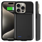 6800mAh Battery Charger Case Power Bank For Apple iPhone 15 Pro Charging Cover