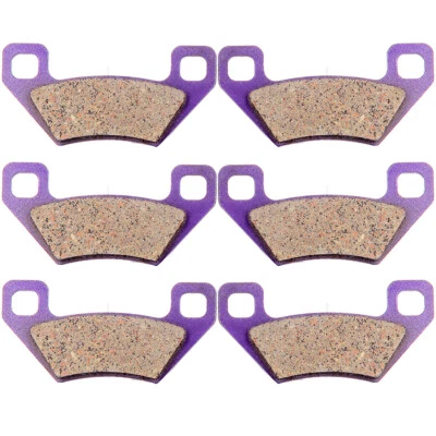 Pastillas de freno delanteras y traseras de fibra de carbono para KYMCO 2008-2012 4x4 IRS MXU 375 Foto 1 de 4