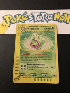 Pokémon - Meganium - Expedition - Holo - English - 18/165 - Light Played - Picture 1 of 8