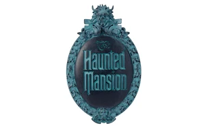 Haunted Mansion Tor Plakette Replik Schild - 10 Zoll - Disney - Bild 1 von 1