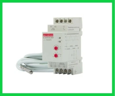 Temperaturregler Thermostat Temperaturschalter Hutschiene -5/+40°С 16A 24V/240V