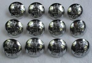 12x OBSOLETE British:"ARMY CONSTABULARY & FIRE BRIGADE BUTTONS"(24mm, 1980s Era) - Picture 1 of 4