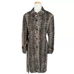 JONES NEW YORK Abrigo Mujer Talla 1X Estampado Animal - Imagen 1 de 7
