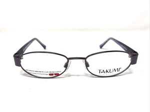 TAKUMI Eyeglasses Frames T9979 C.80 45-16-120 Purple Full Rim EI57 - Picture 1 of 10