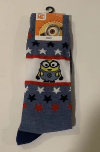 Universal Studios Despicable Me Socks One Size NWT - Picture 1 of 2