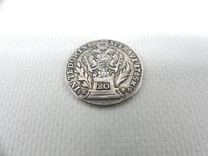Silbermünze 20 Kreuzer 1765 Franz I. Österreich Habsburg - Picture 1 of 2