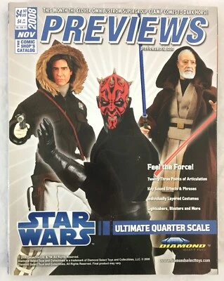 Previews, catálogo y revista de The Comic Shop, noviembre de 2008 #242 Star Wars Foto 1 de 4