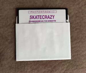 Skate Crazy Commodore 64/128 Floppy Disk Game 1989 Mastertronic Disk Only* - Picture 1 of 3