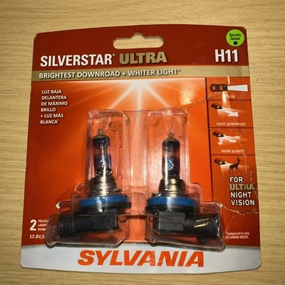 Bombillas halógenas de ultra alto rendimiento SYLVANIA H11 SilverStar. Foto 1 de 4