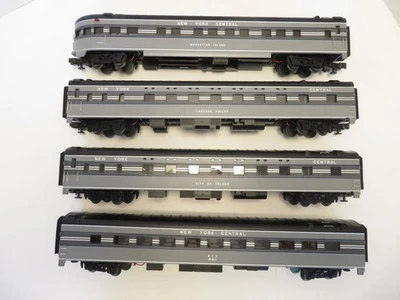 MTH Premier New York Central 20-6554 Streamlined Passenger 4 Car Set w/ Bonus - Bild 1 von 4
