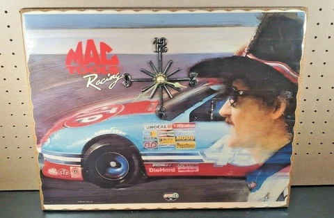 1992 Richard Petty NASCAR  Mac Tools Racing Wall Clock Cover