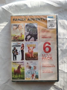 Family Adventures: 6 Movie Pack (DVD, 2011, 2-Disc Set) New - Picture 1 of 4