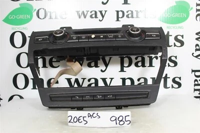 9178065 BMW X5 2007-2010 Módulo de climatización aire acondicionado delantero 985 20E5 Foto 1 de 4