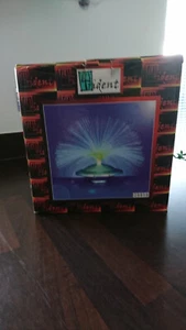 VTG 1990'S TRIDENT UFO FIBRE OPTIC COLOUR CHANGING LAMP SILVER BASE IMMACULATE - Picture 1 of 6