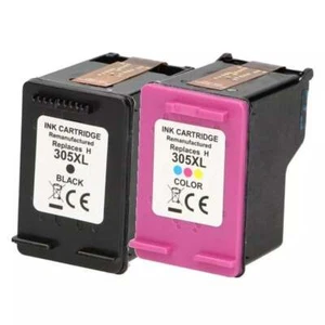305 XL Schwarz und Farbe Tintenpatronen Kombipack für HP Deskjet 2700 Drucker - Bild 1 von 2