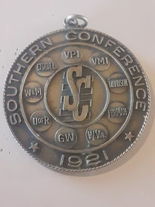 Alte Southern Conference 1921 100 Yd F.S. Schwimmmedaille VPI,VMI,GW,FURMAN,ETC. - Bild 1 von 3