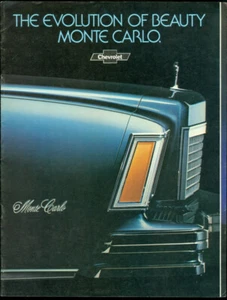 FOLLETO DE COCHE NUEVO - MONTE CARLO 1978 - CANADÁ - Imagen 1 de 1