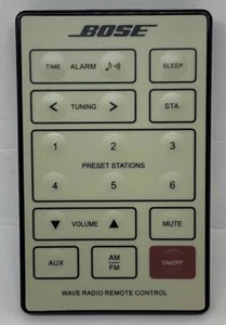 Bose Remote Control Wave Radio Works AWR1-1W AWR1-2W AWR113 AWR131 AWR1W1 AWR1G1 - Picture 1 of 2