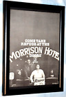 THE DOORS band Framed A4 1970 morrison hotel ALBUM original RARE art poster