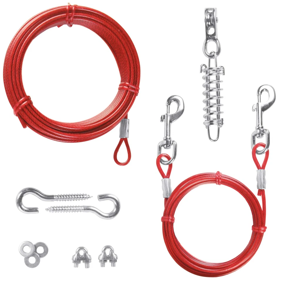 Trolly Komplett Set  Auslaufleine mit 15 M beiß und reißfester Spezial­­draht - Bild 1 von 1