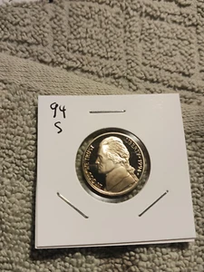 1994-S Proof Jefferson Nickels - Picture 1 of 4
