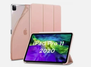 Hülle für iPad Pro 11" (2018 & 2020) ESR Case Flip Cover Klappetui Roségold - Afbeelding 1 van 8