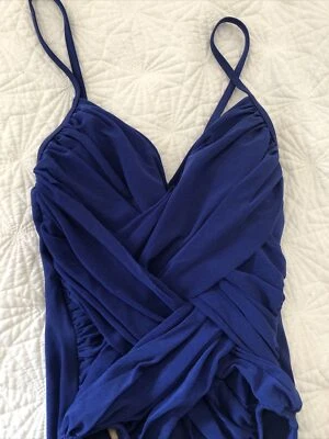 Maiô azul Spiegel peça única, tamanho 2, novo com etiquetas - Imagem 1 de 4