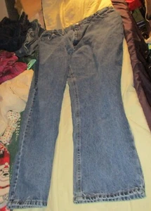 Faded Glory Jeans (42x30) (43x31 actual) blue no holes vgc - Picture 1 of 7