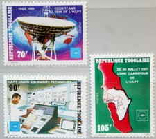 TOGO 1981 1556-58 A 1111-13 African Postal Union UAPT Postunion Post MNH