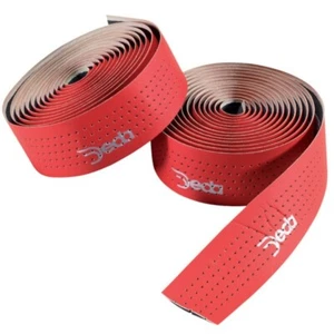 New Red Deda Elementi Mistral Synthetic Leather Road Bike Handlebar Bar Tape - Picture 1 of 1