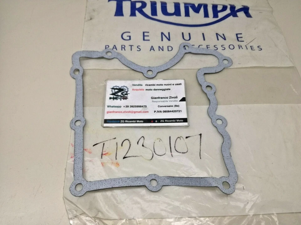 T1230107 Originale Triumph 865 790 guarnizione coppa olio motore sottocoppa