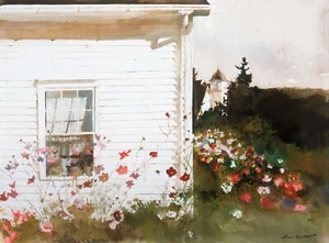 Andrew Wyeth : Around the Corner : Archival Art Print - Picture 1 of 2