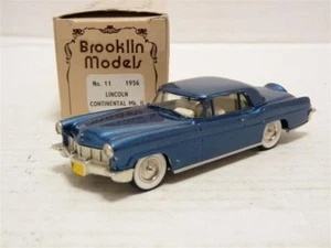 Brooklin 11 1/43 1956 Lincoln Continental Mk.II Handmade White Metal Model Car - Picture 1 of 1
