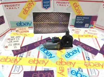 GMC Yukon XL 2000 2001 2002 2003 2004 2005 2006 MOTOR VENTANA TRASERA IZQUIERDA Foto 1 de 4