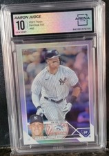 Aaron Judge 2023 Topps (Rainbow Foil) - Arena Club (GEM MINT 10)