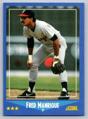 1988 Score # 139 - Fred Manrique - Chicago White Sox - Image 1 of 2