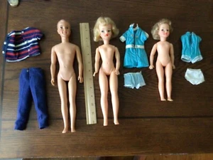 Vintage Tammy Family Dolls, Clothes, Case, See All Photos, Ideal, 1960s - Picture 1 of 23