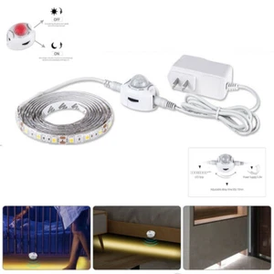 1-5M LED Cabinet Light Motion Sensor 2835 SMD LED Strip lamp with Power supply - Picture 1 of 11