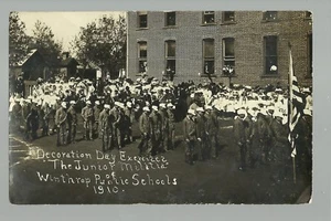 Winthrop MINNESOTA RP 1910 JUNIOR MILITIA Decoration Day nr New Ulm Gaylord  - Picture 1 of 3
