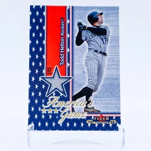2002 Fleer Maximum America's Game Todd Helton Jersey Relic - Picture 1 of 2