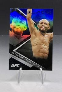 2022 Panini Chronicles UFC Black Blue Holo Prizm /99 Deiveson Figueiredo #217 SP - Picture 1 of 4