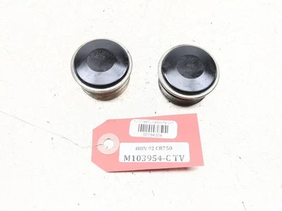 Juego de tapas de horquilla delanteras 91-03 Honda CB750 Nighthawk 750 Foto 1 de 4