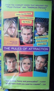 2002 VHS TAPE RULES OF ATTRACTION  VAN DER BERK  BIEL  BOSWORTH  SOSSAMON  VIDEO - Bild 1 von 7