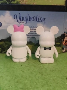 DISNEY Vinylmation 3" Park Set 1 Create Your Own CYO Mickey Minnie Bride Groom - Picture 1 of 2