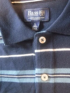 G.H. Bass 100% Baumwolle Pullover Polo Herren Größe L - Bild 1 von 4
